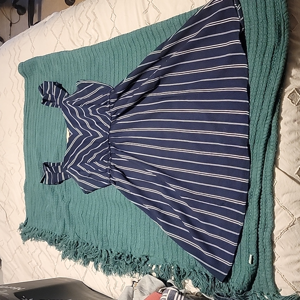 Blue dress